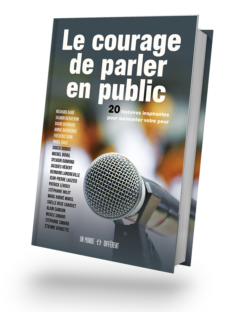 Le courage de parler en public book cover